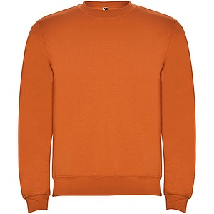 Unisex mikina s kulatým výstřihem, ROLY CLASICA, oranžová, vel. XS