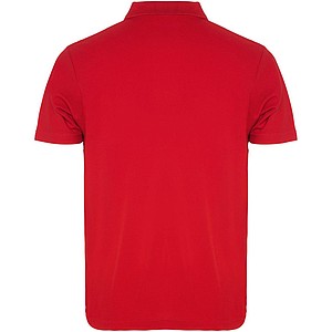 Unisex polokošile s krátkým rukávem, ROLY AUSTRAL, červená, vel. XL