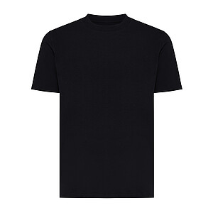 Unisex tričko Iqoniq Sierra z recyklované bavlny, černá, M - trička s potiskem