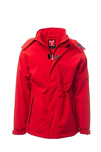 Unisex zimní bunda Payper NORDET, červená, velikost XXS - bunda s potiskem