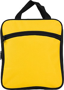 VALMEZ Skládací cestovní taška s bočními kapsami, žlutá - tašky s potiskem