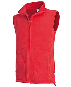 Vesta STEDMAN ACTIVE FLEECE VEST MEN červená S